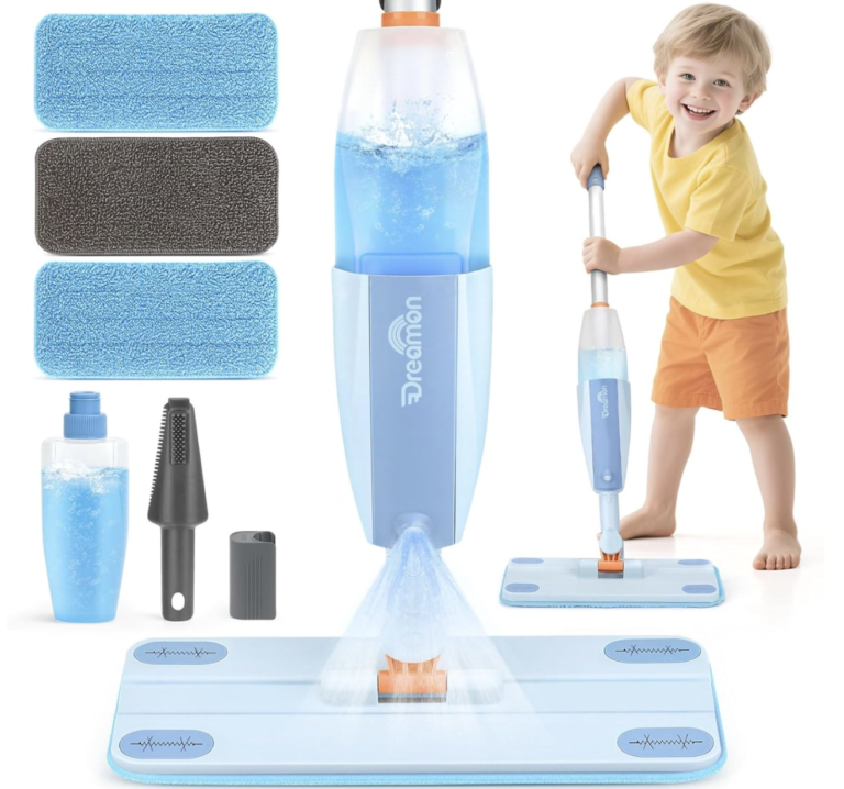 Kids real working mop